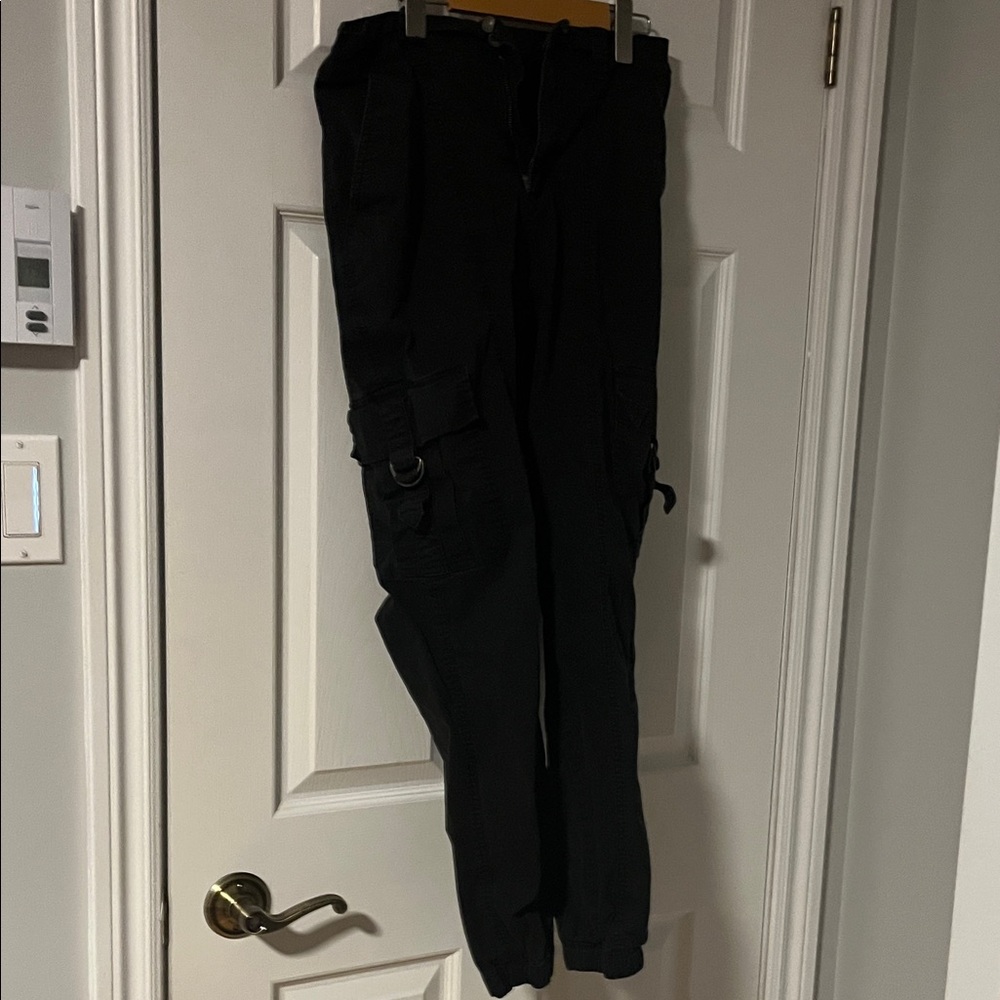 Men's Black Cargo Pants